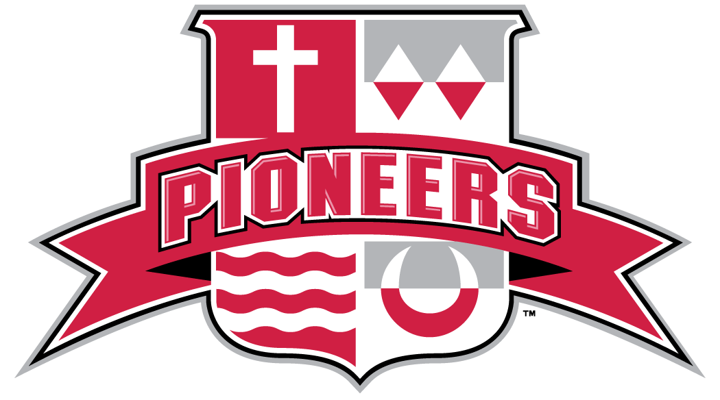 Sacred Heart Pioneers 2004-Pres Alternate Logo v4 iron on transfers for fabric